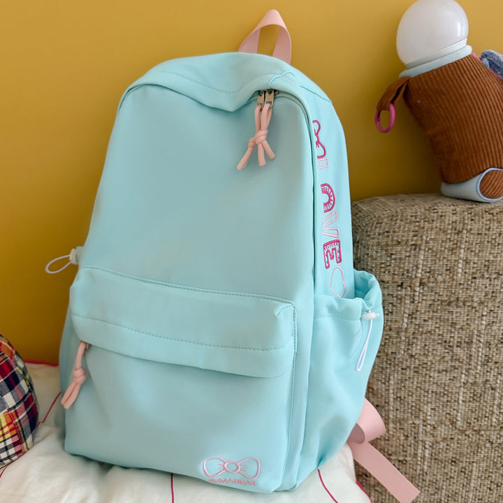 Playful Graphic Embellished Backpack Kalsten
