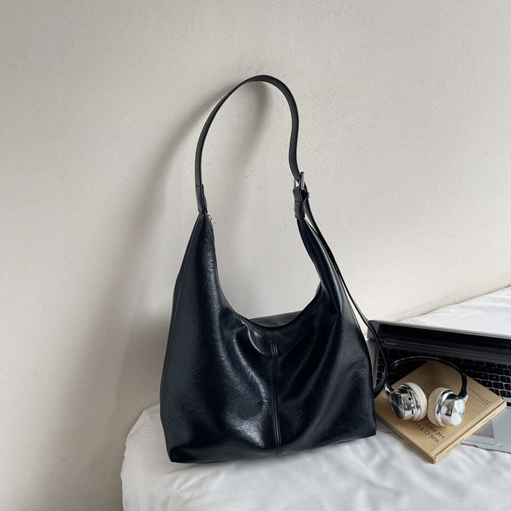 Premium Leather Slouchy Handbag Kalsten