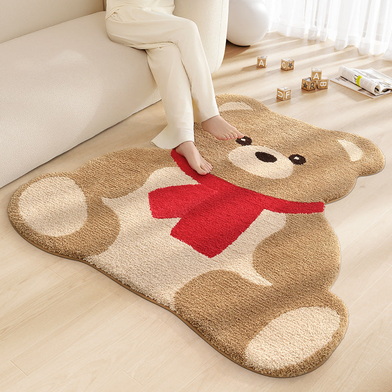 Tiger-Head Shaped Area Rug Kalsten
