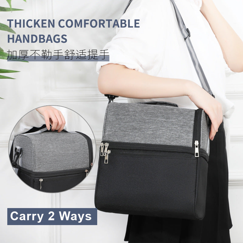 Insulated Multi-Compartment Lunch Carrier Kalsten