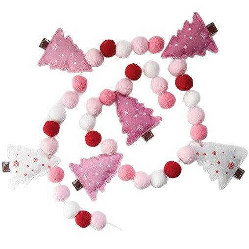Felt Christmas Tree Garland Kalsten