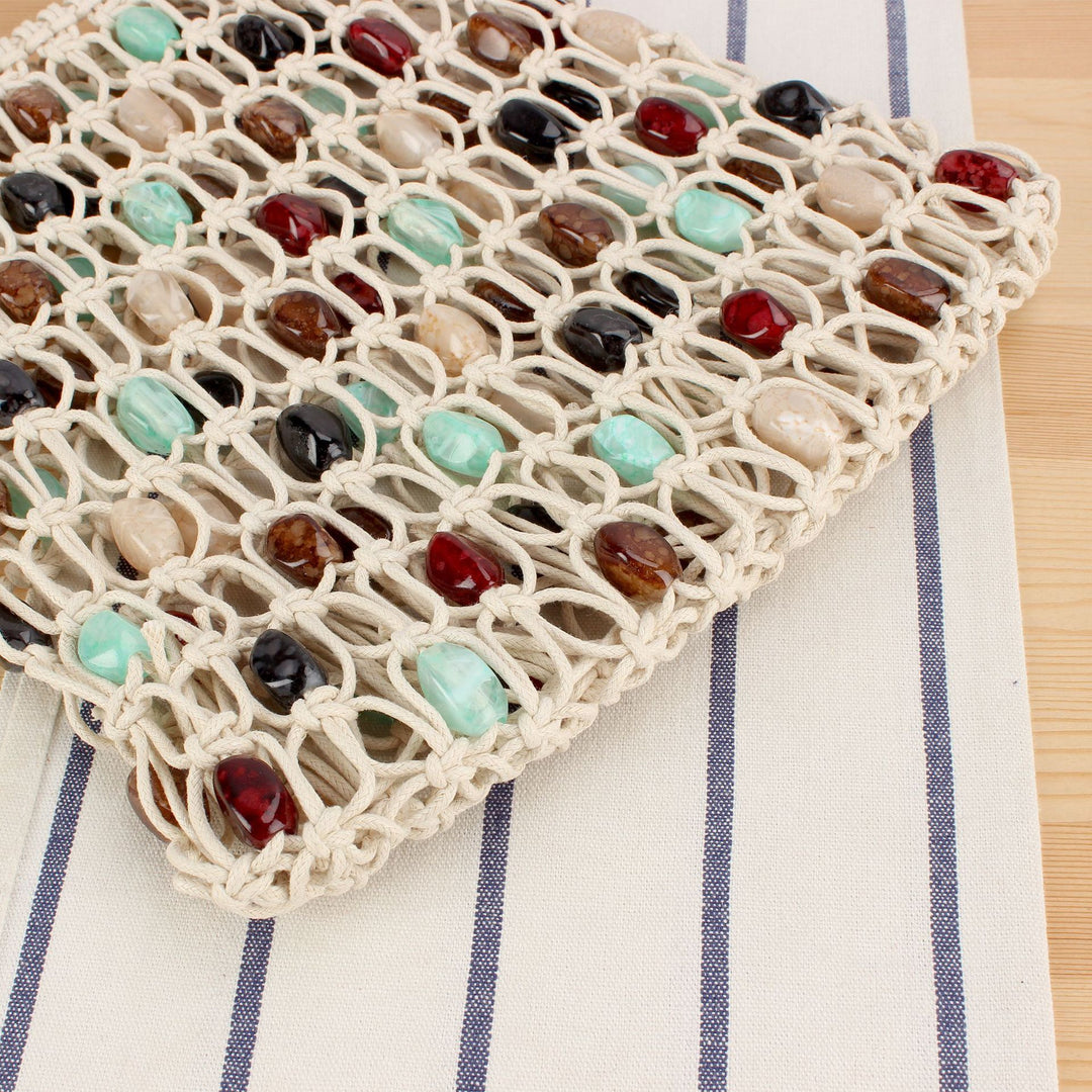 Handbag with Colorful Decorative Element Kalsten