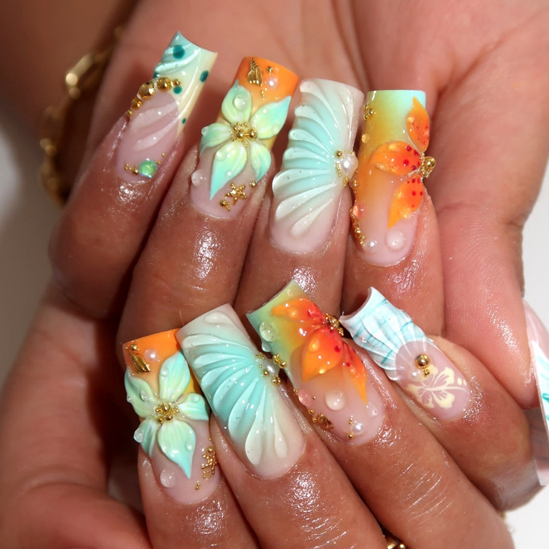 Acrylic nail set Kalsten