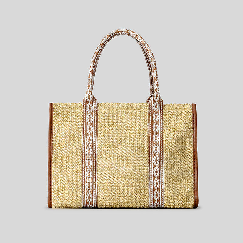 Artisan Woven Beach Tote