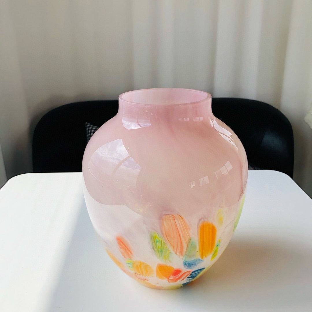 Artistic Decorative Glass Vase