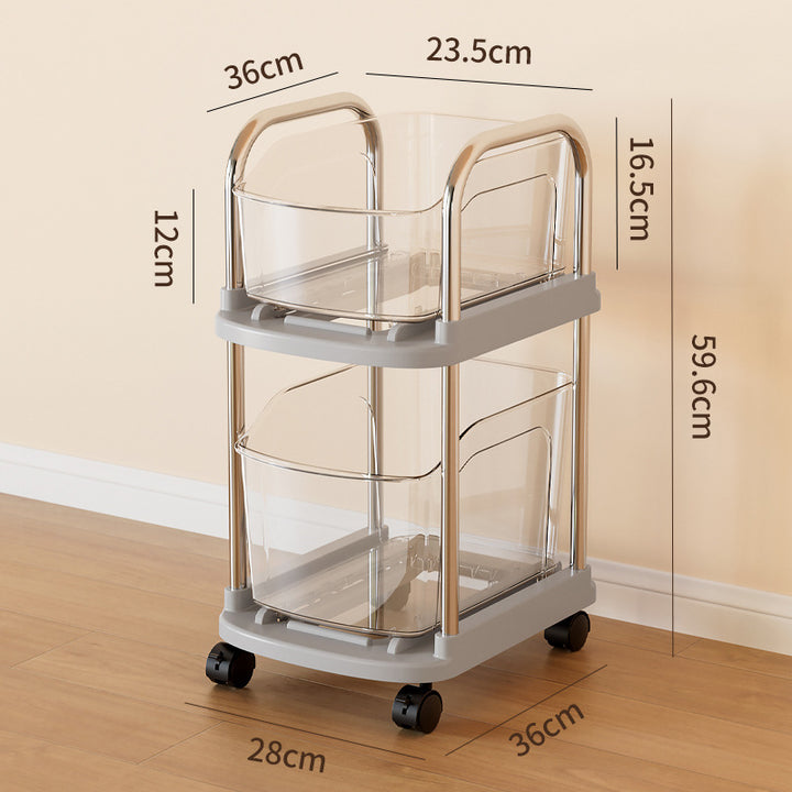 Rolling Multi-Functional Storage Cart Kalsten