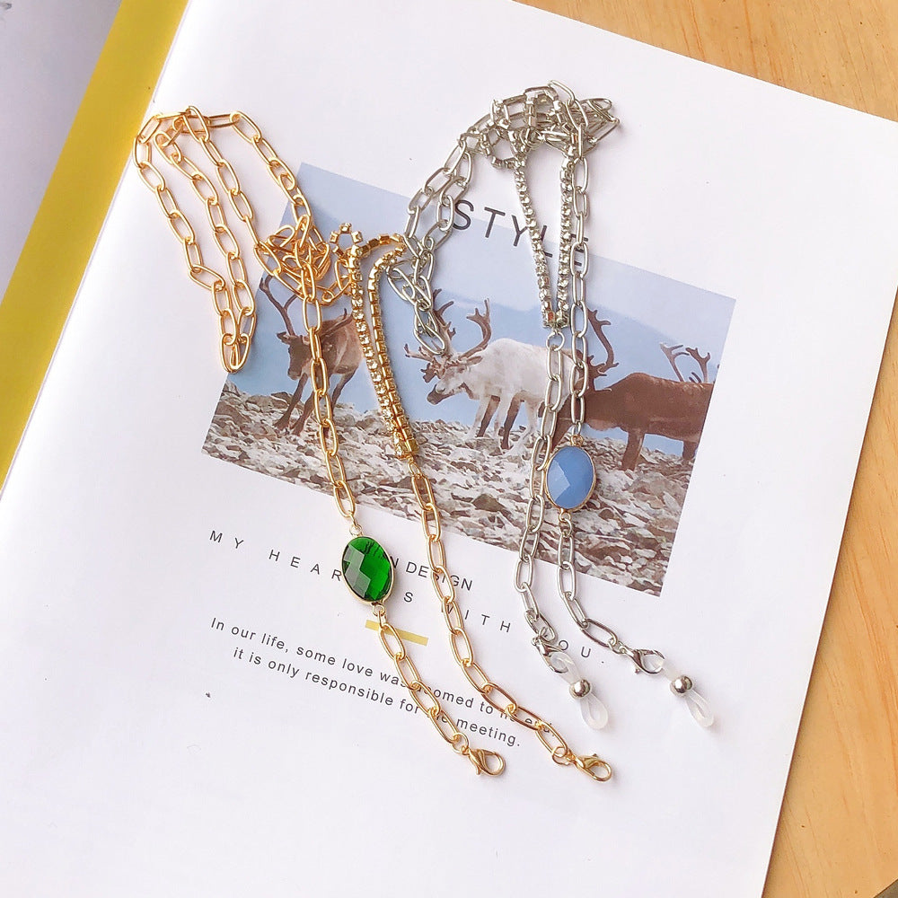 Elegant Chain Eyewear Holder Kalsten