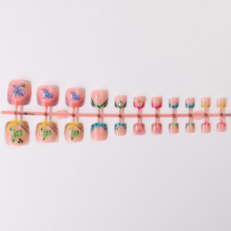 Vibrant Artistic Press-On Nail Tips Collection Kalsten