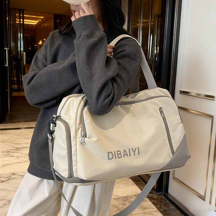 Foldable Multi-Compartment Travel Duffle