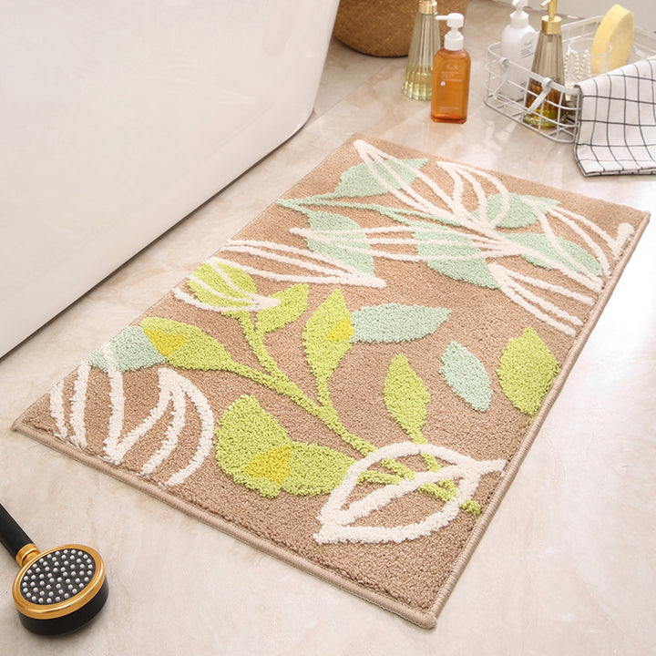 Abstract Pattern Bath Mat for Bathroom