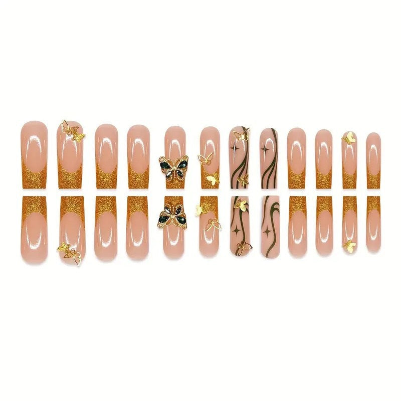 Decorative 3D Butterfly Nail Art Extensions Kalsten