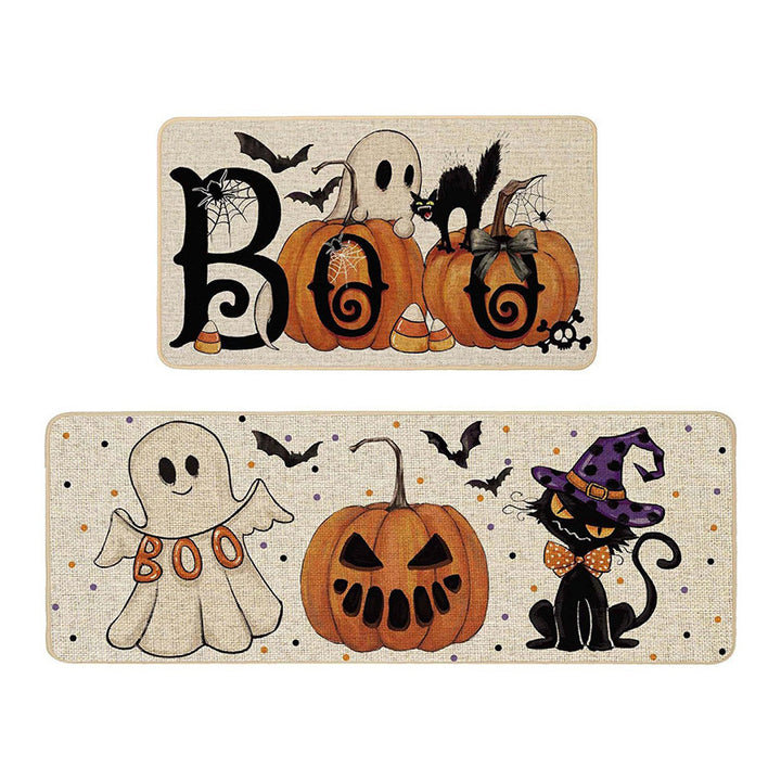Halloween-Themed Decorative Mat