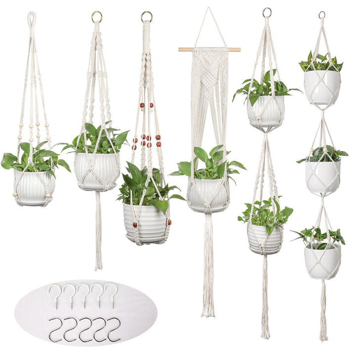 Plant-hanging macrame shelf Kalsten