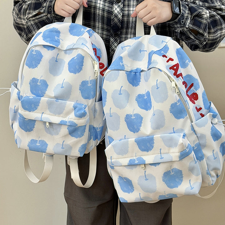 Playful Fruit Patterned Backpack