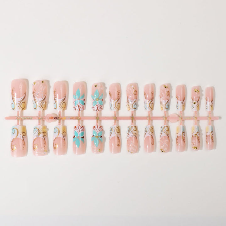 Decorative Press-On Nail Art Tips Kalsten