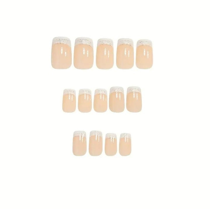 Classic French Tip Nail Art Kalsten