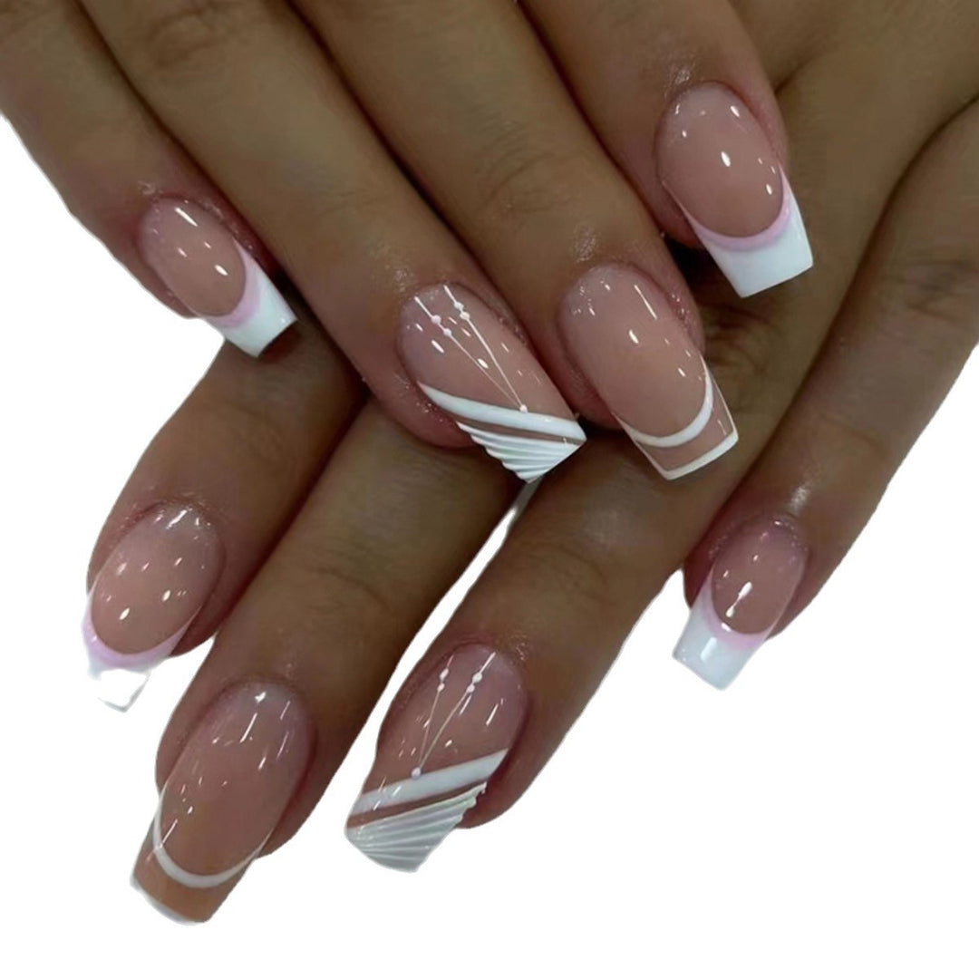 Modern Geometric Nail Art Kalsten