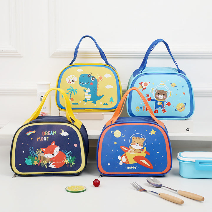 Insulated Fox-Themed Lunch Bag Kalsten