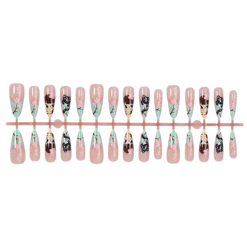 Artistic Press-On Nail Art Design Set kalsten