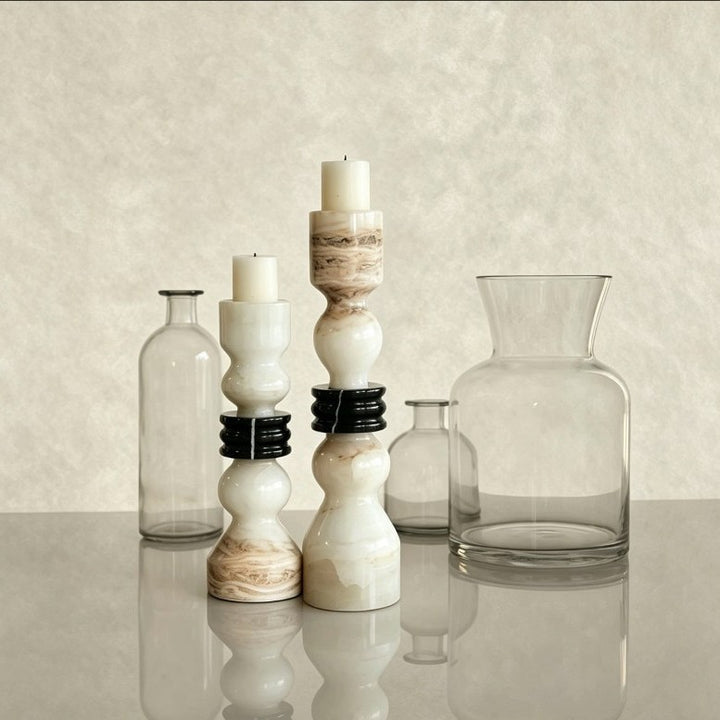 Decorative Tea Light Holder with Sculptural Design