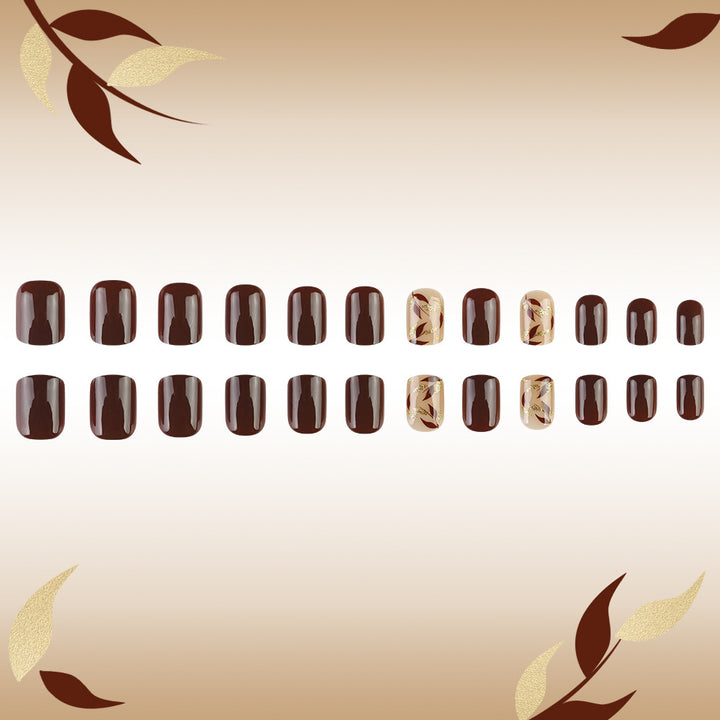Elegant Gel Nail Art Press-On Set Kalsten
