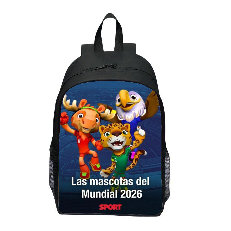 Backpack with Striking Sports Motif Kalsten