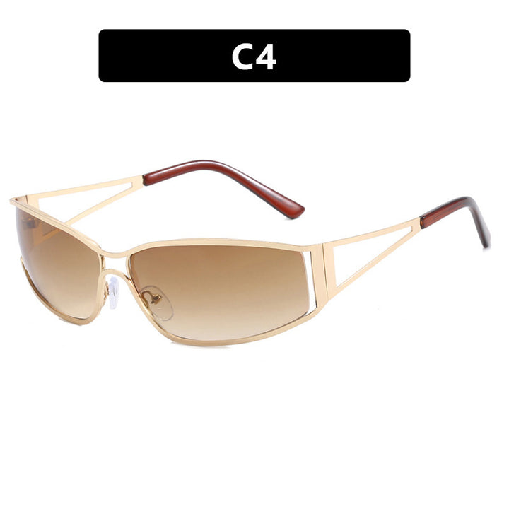 Women's sporty sunglasses in futuristic style Kalsten