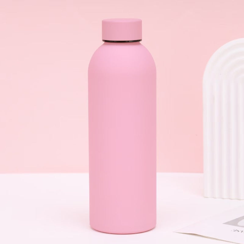 Ladies insulated bottle with cheerful smiley motif Kalsten