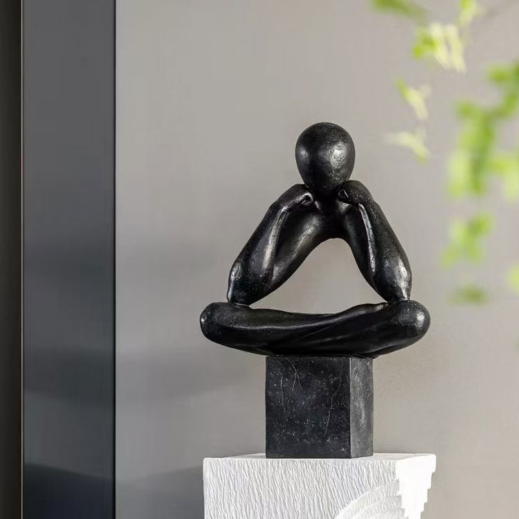 Abstract Human Figure Decorative Sculpture