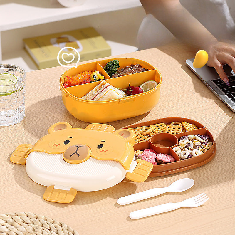 Cartoon-Themed Portable Lunch Box