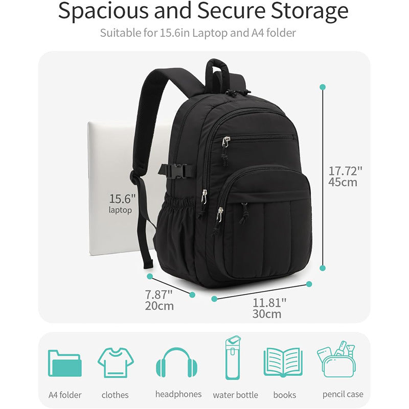 Versatile Travel Backpack with Insulated Drink Holder Kalsten