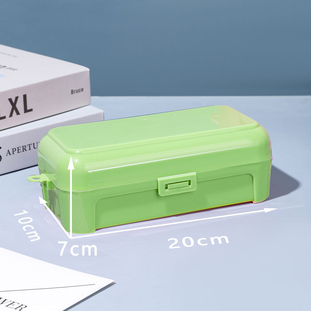 Clear Multi-Compartment Organizer Box Kalsten
