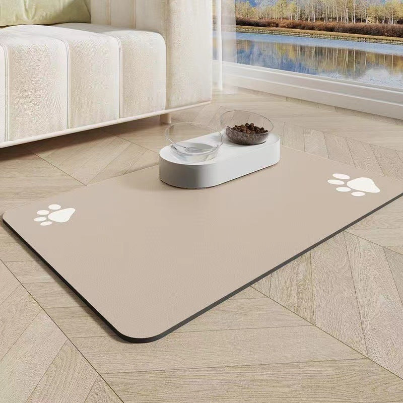 Leather Textured Dining Table Mat