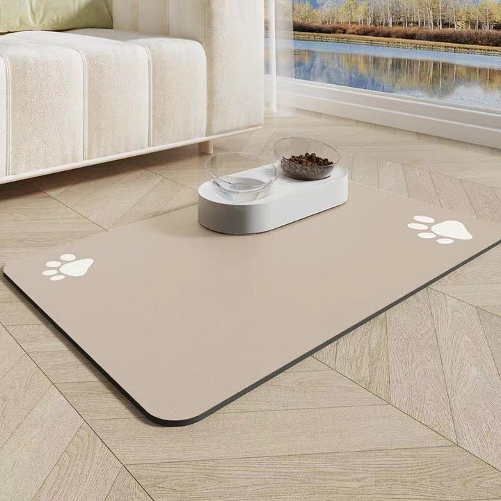 Leather Textured Dining Table Mat
