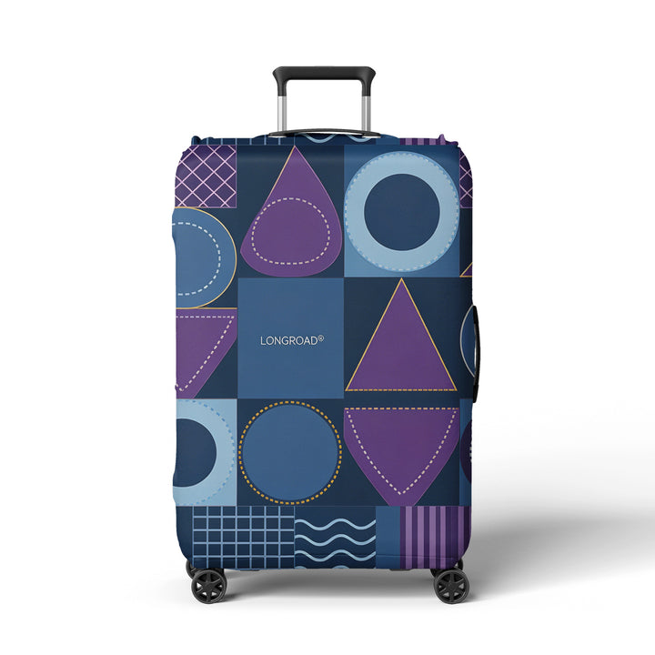 Ladies Luggage Protection with Modern Geometric Design Kalsten