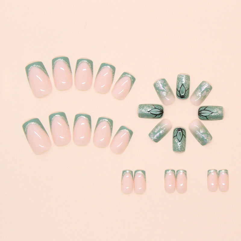 Decorative Floral Nail Art Extensions Kalsten