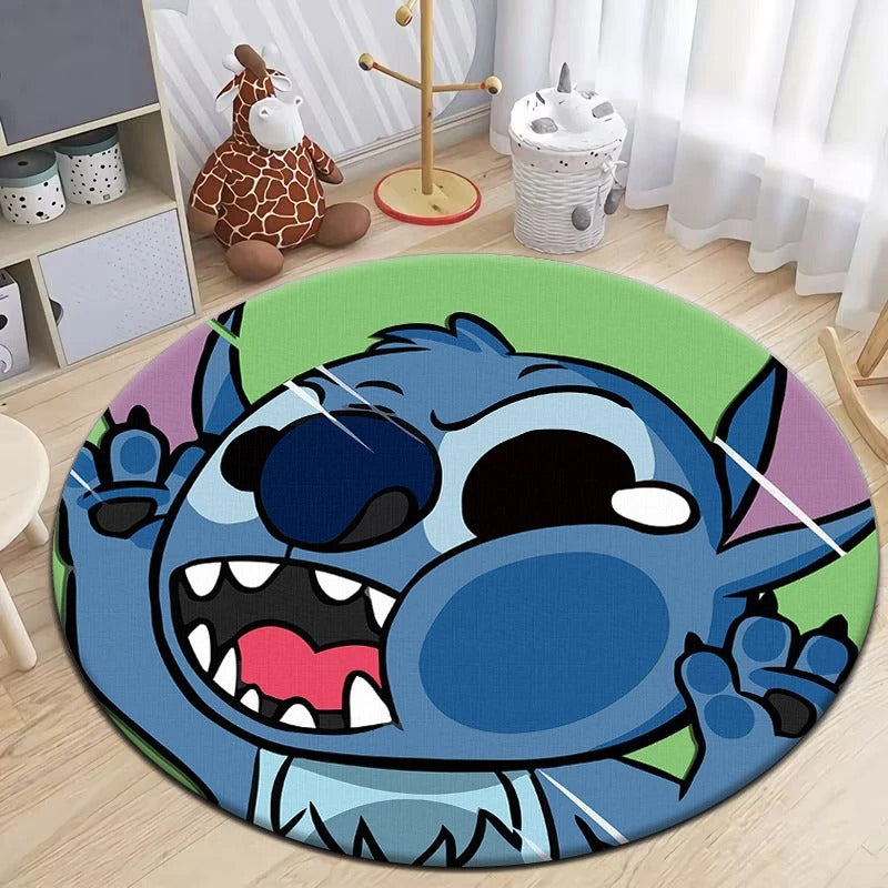 Cartoon Character Round Area Rug