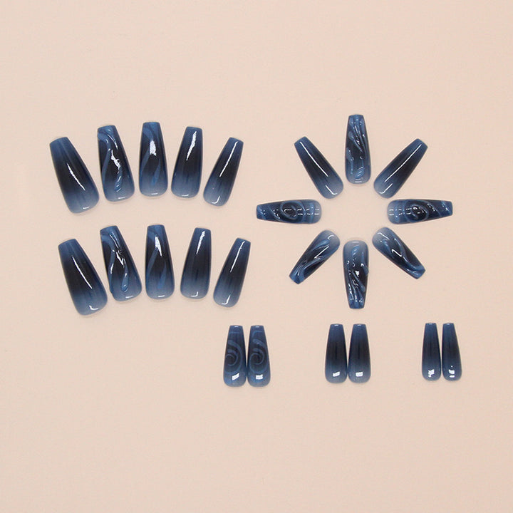 Artistic Swirl Press-On Nail Extensions Kalsten