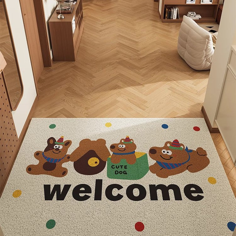 Cartoon Character Welcome Mat