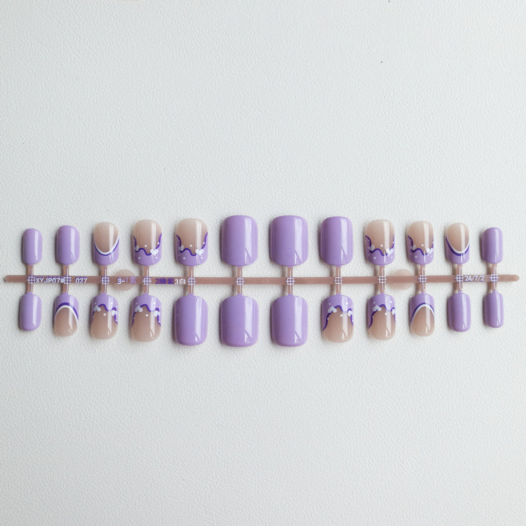 Artistic French Tip Nail Design Kit