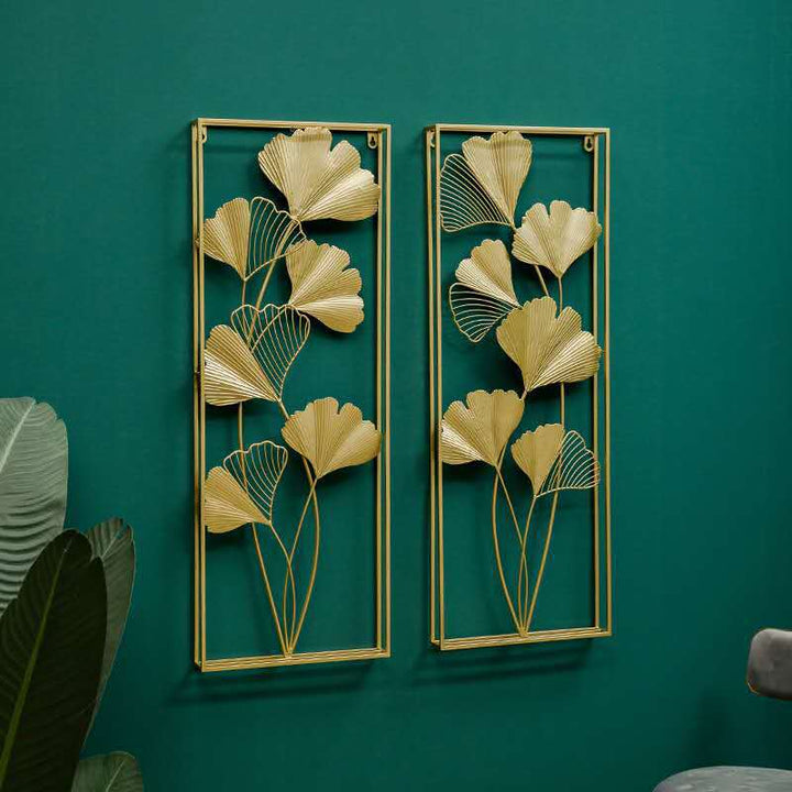 Decorative Wall Art Panel with Floral Design Kalsten