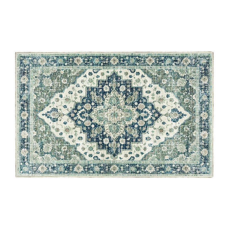 Vintage-Inspired Floral Pattern Area Rug Kalsten