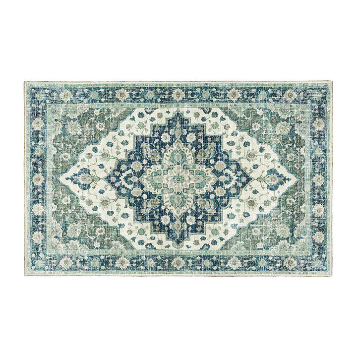 Vintage-Inspired Floral Pattern Area Rug Kalsten