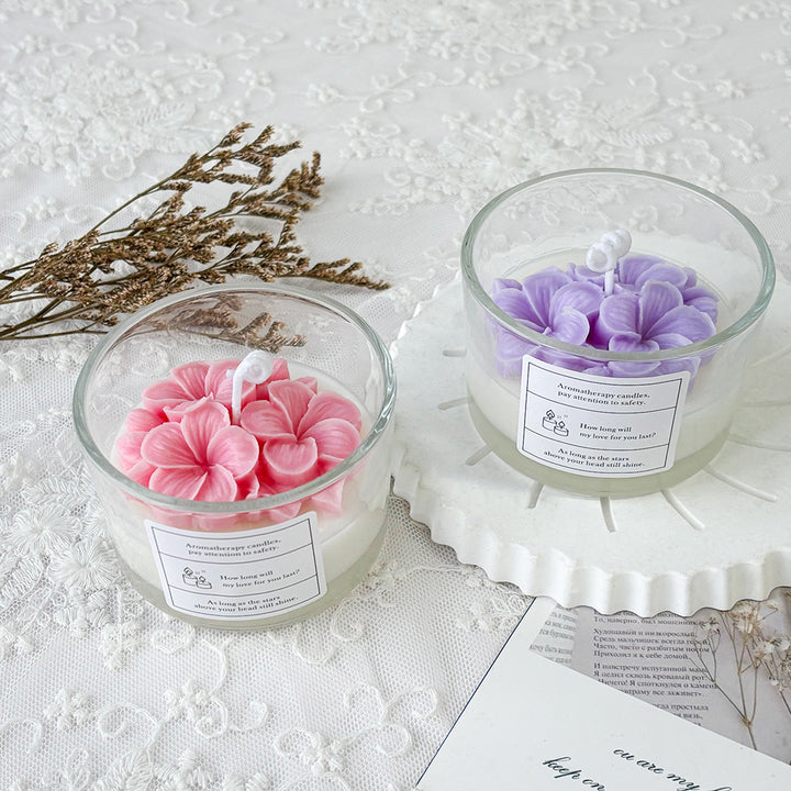 Aromatherapy Flower Candle