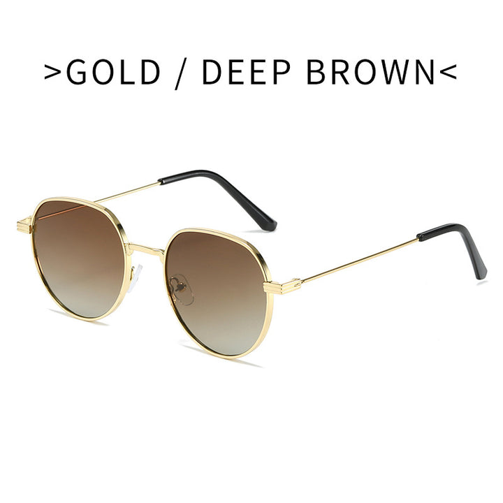 Women's Stylish Round Designer Sunglasses Kalsten