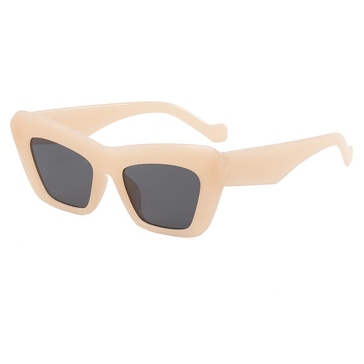 Women's fashionable oversized sunglasses with angular frame Kalsten
