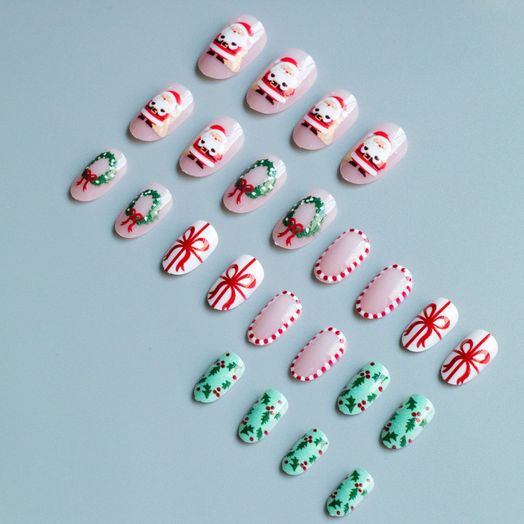 Holiday-Themed Nail Art