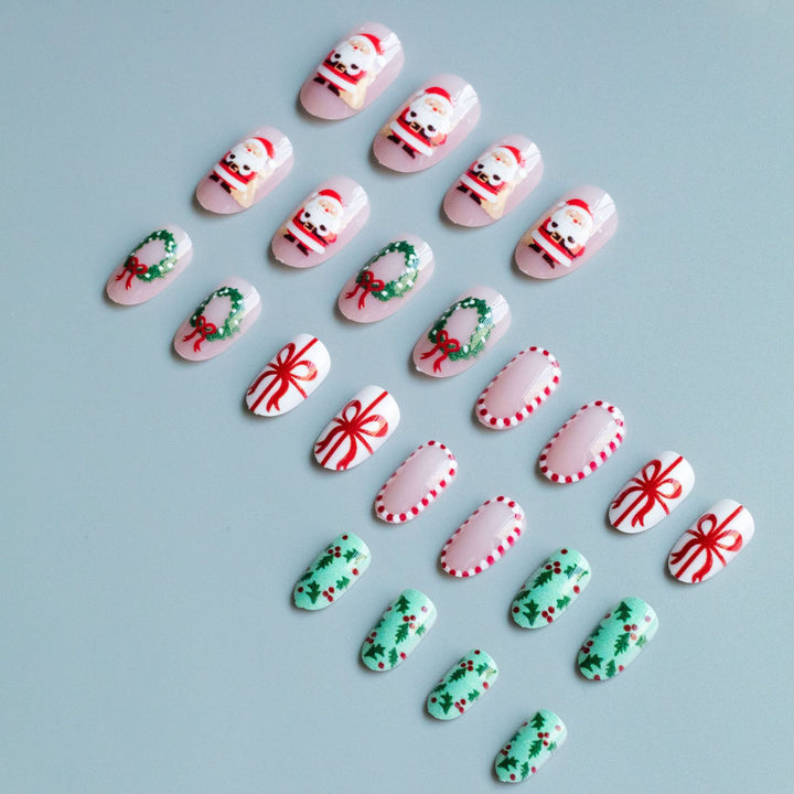 Holiday-Themed Nail Art