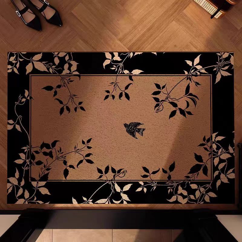 Decorative Floral Door Mat