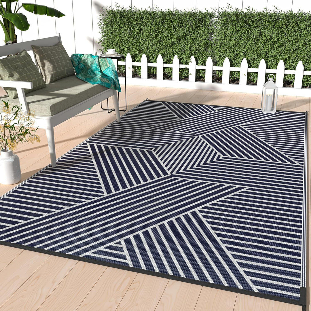 Geometric Outdoor Area Rug